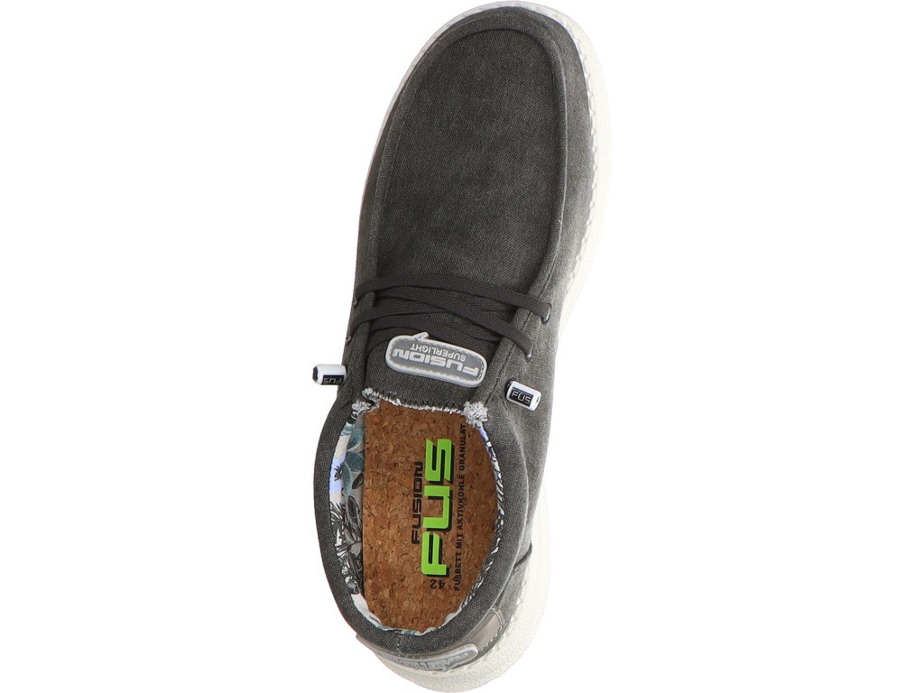 HANDED BY Freizeit Schnürer bunt Hightech washed black