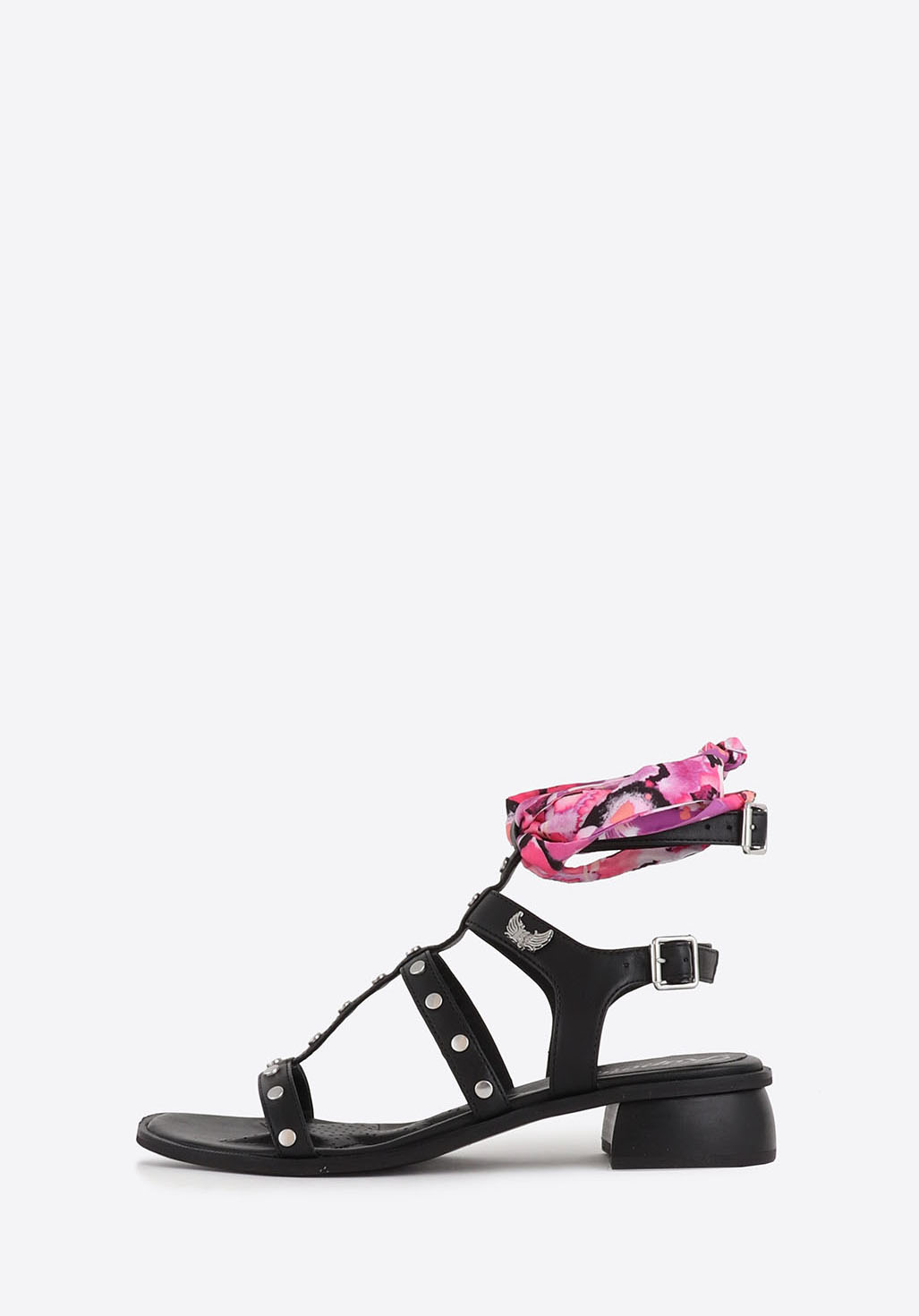 PISTO  Sandales noires Femme en cuir