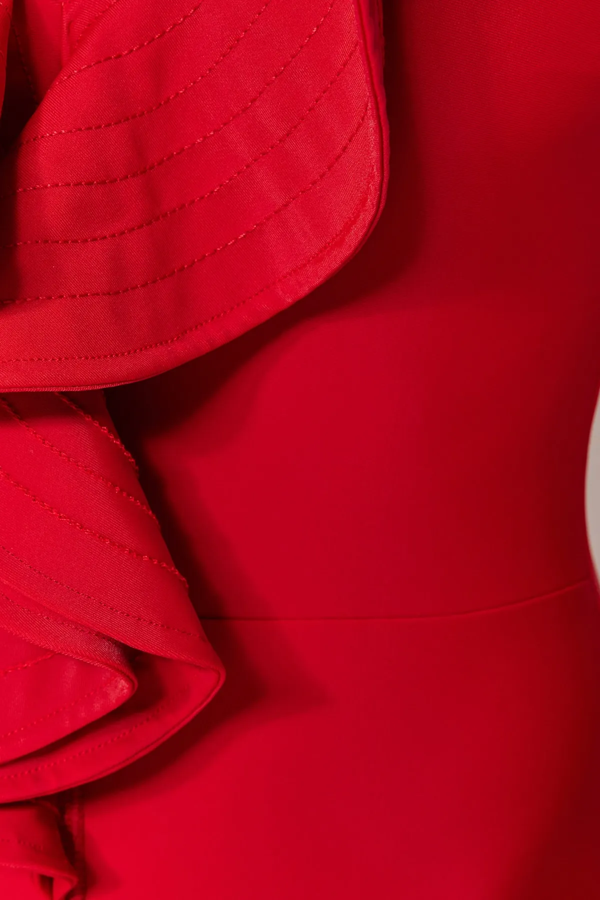 Trendyol Collection  Badeanzug - Rot - Unifarben