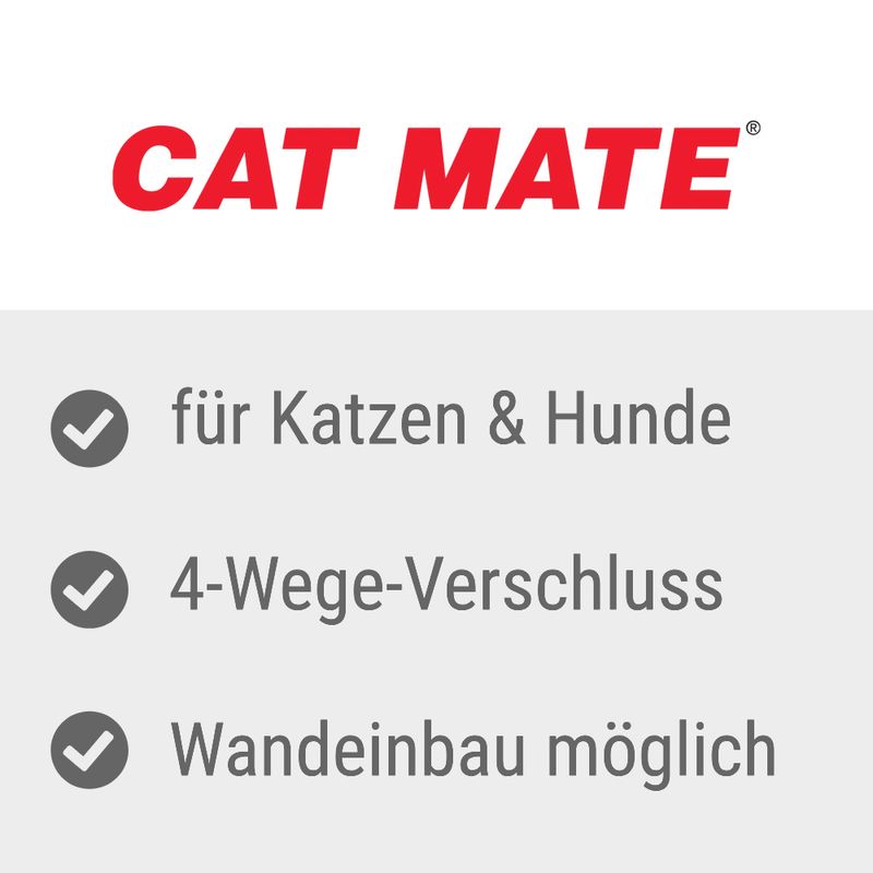 Cat Mate Katzenklappe 221 Large zu TOP-Preisen