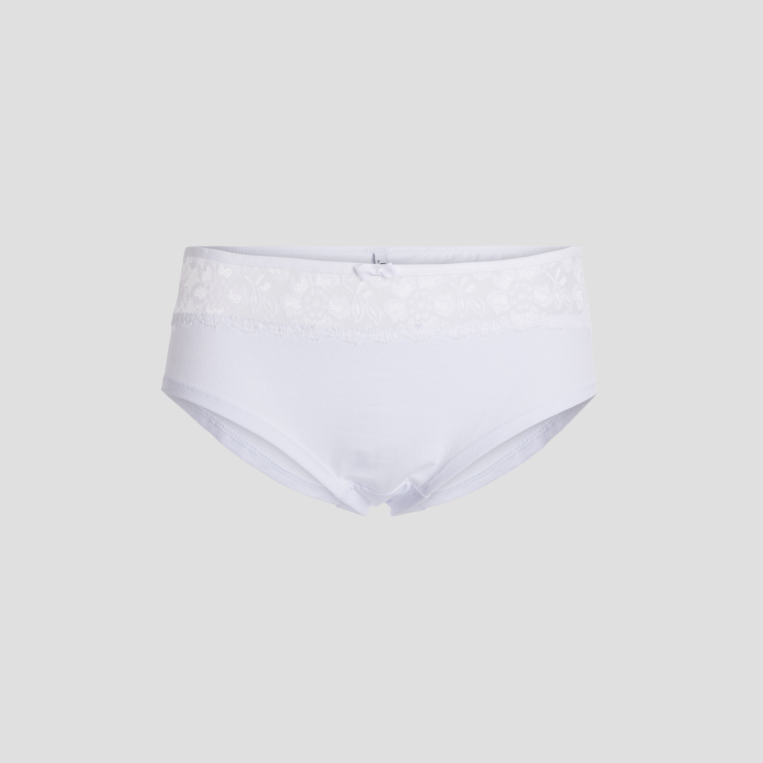 Shorty en coton blanc femme | La Halle