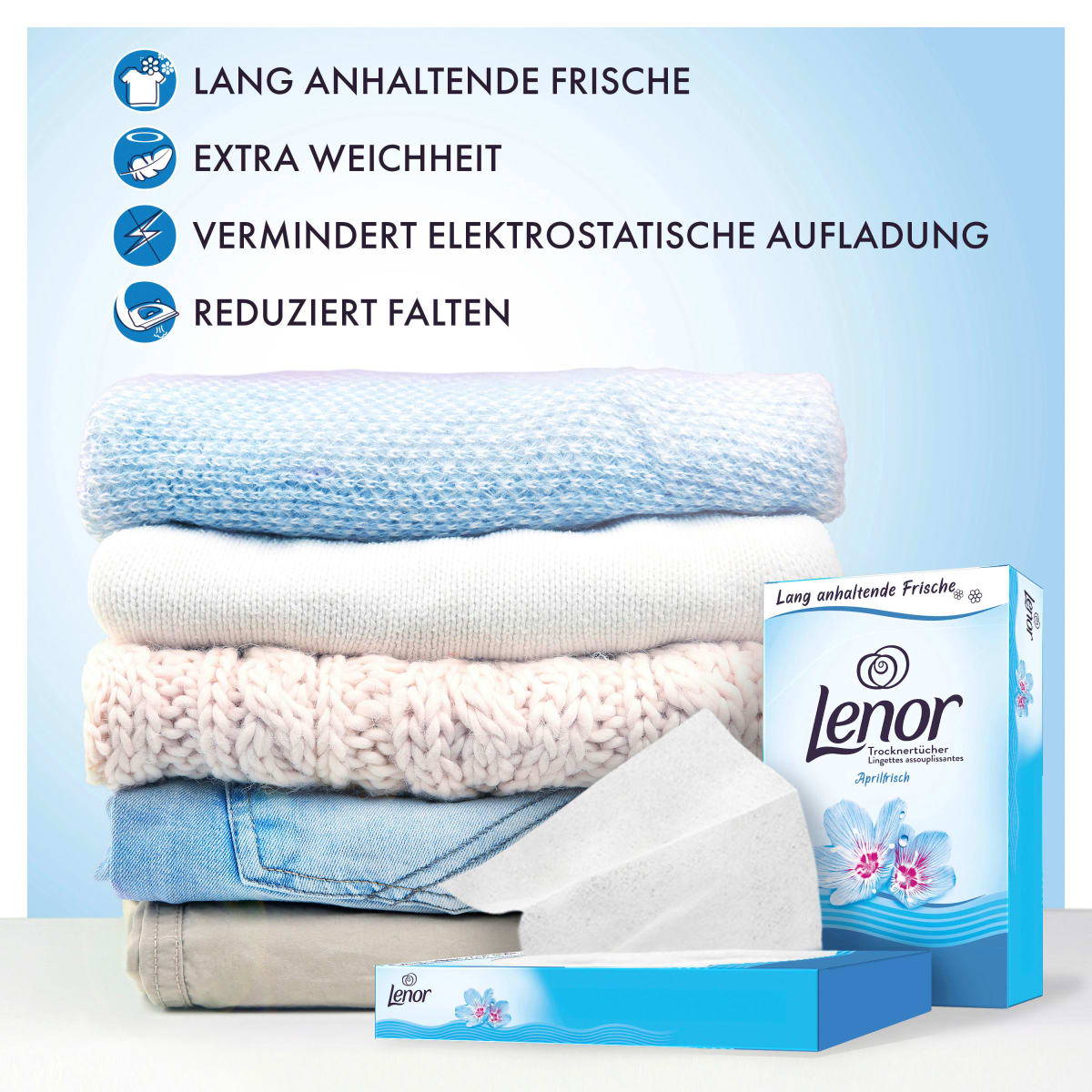Trocknertücher Aprilfrisch, 34 St