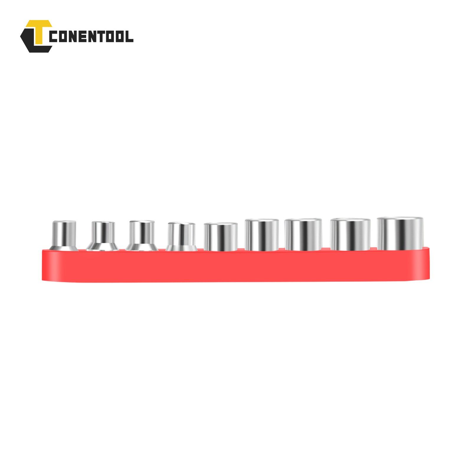 Ulife Akku-Schraubendreher CONENTOOL Bohrschrauber, 1350,00 U/min, 42,00 Nm, (Set, Aufbewahrungskoffer, Ladegerät, 2×Akku, Bit-Set), mit LED-Licht