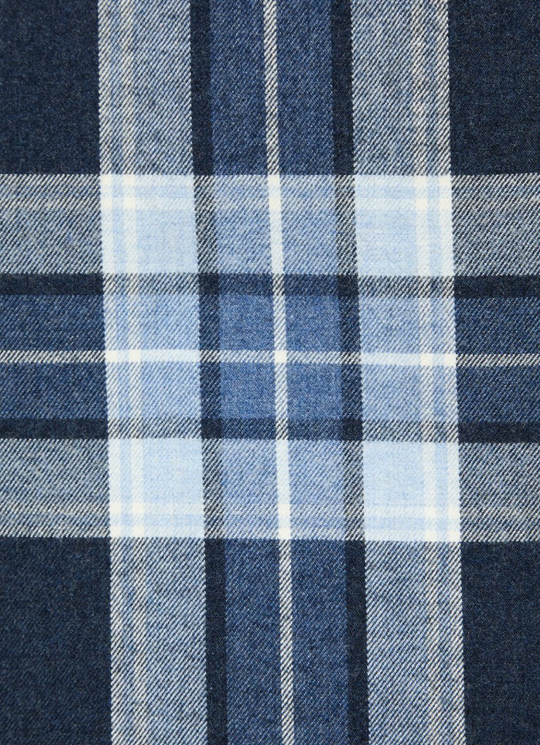 Gant Tartan regulāra piegriezuma krekls ar rūtainu rakstu un krūšu kabatu