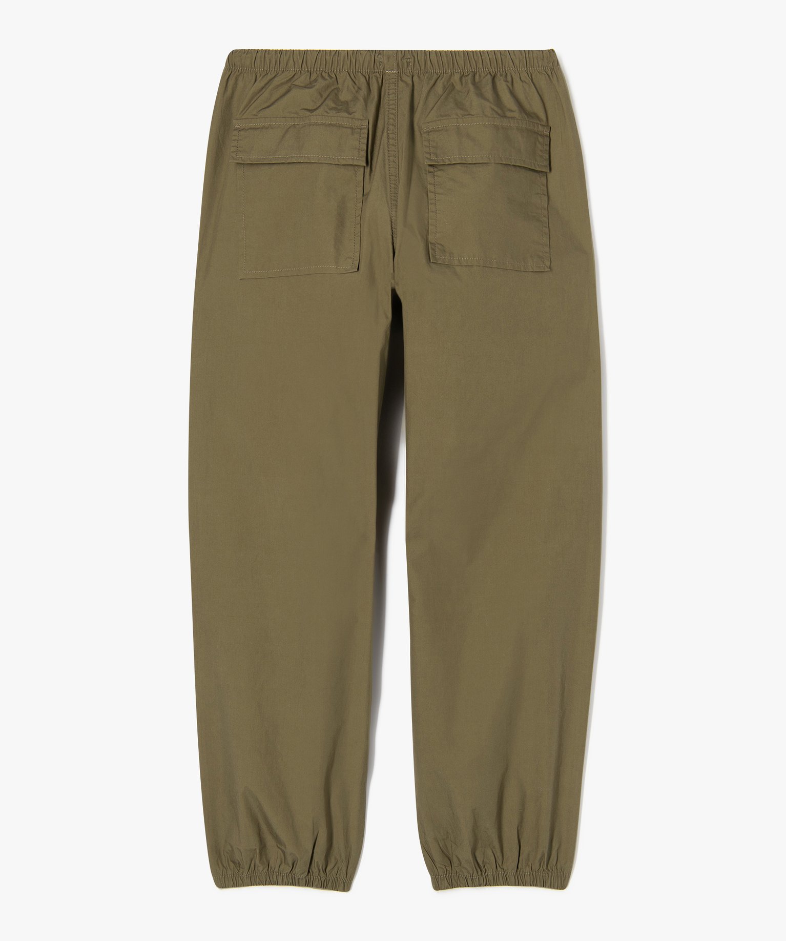 Pantalon ample resserré aux chevilles avec ceinture élasti... kaki | GEMO