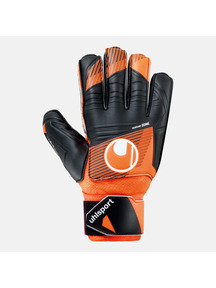 uhlsport  Torwarthandschuhe RESIST  FLEX FRAME in orange/schwarz günstig kaufen
