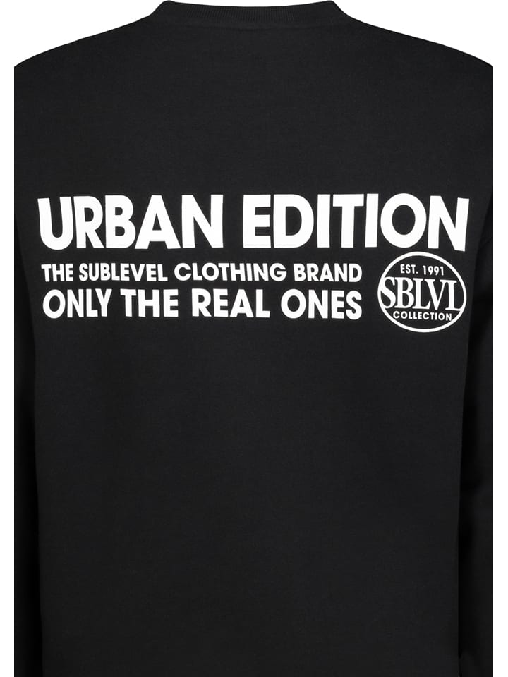 Sublevel Sweatshirt in Schwarz günstig kaufen
