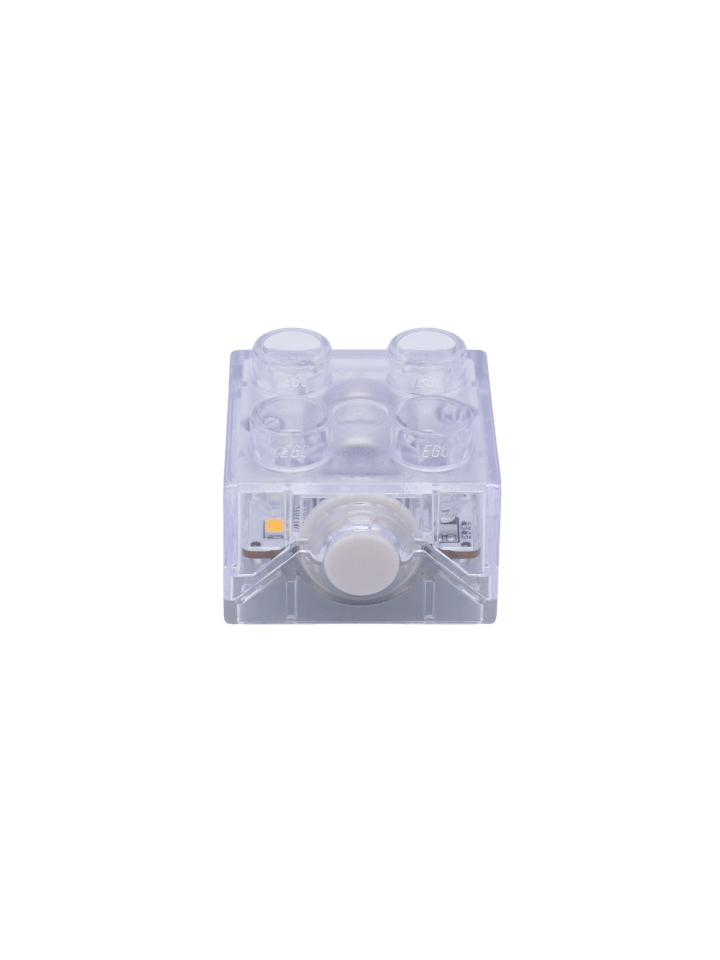 LEGO DUPLO® 2x2 Lichtstein Farbwechsel 10933 1x Teile - ab 18 Monaten in transparent günstig kaufen Anzahl: 1 Stück