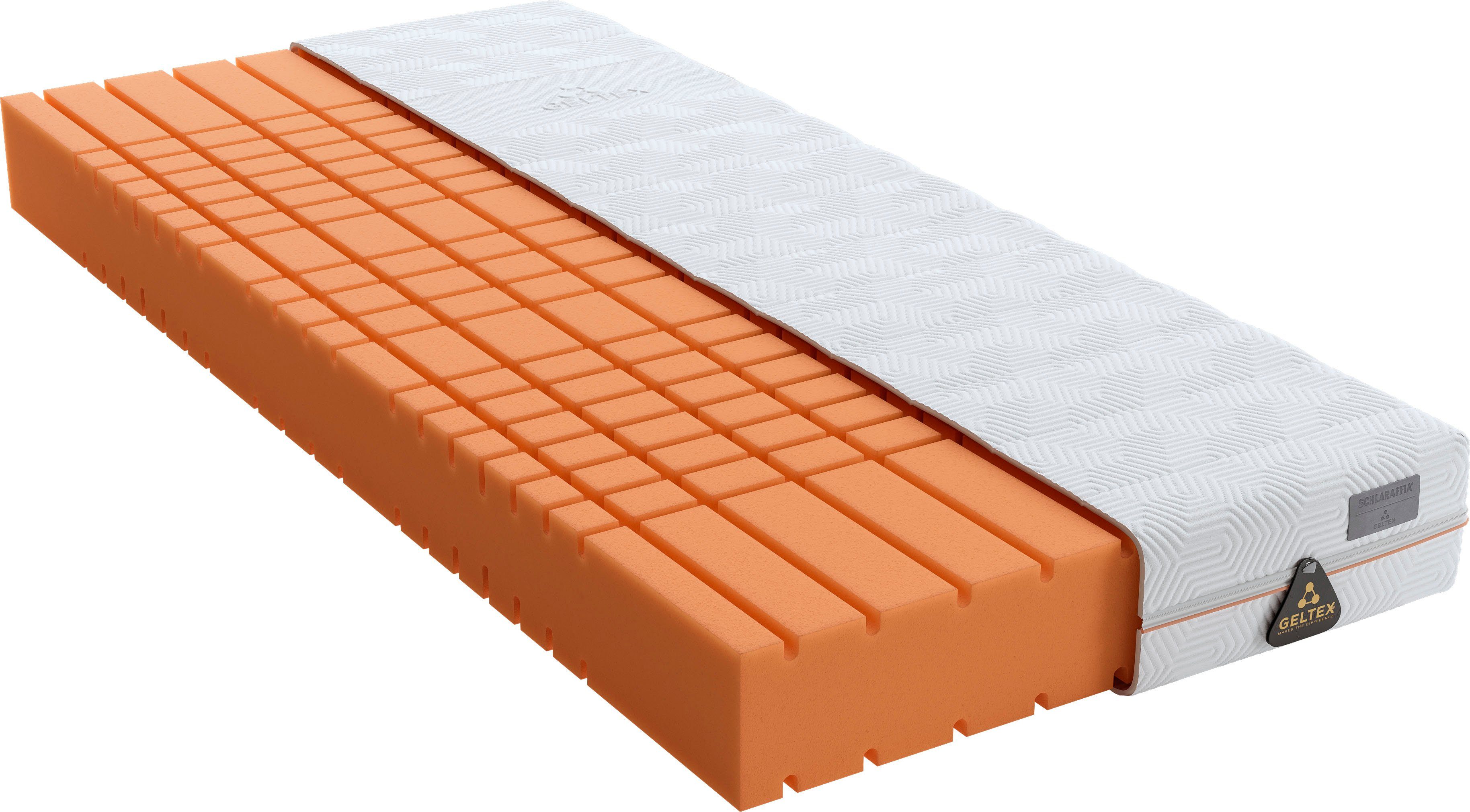 Gelschaummatratze Matratze GELTEX® Quantum Pure 200, Matratze in verschiedenen Größen, Schlaraffia, 20 cm hoch