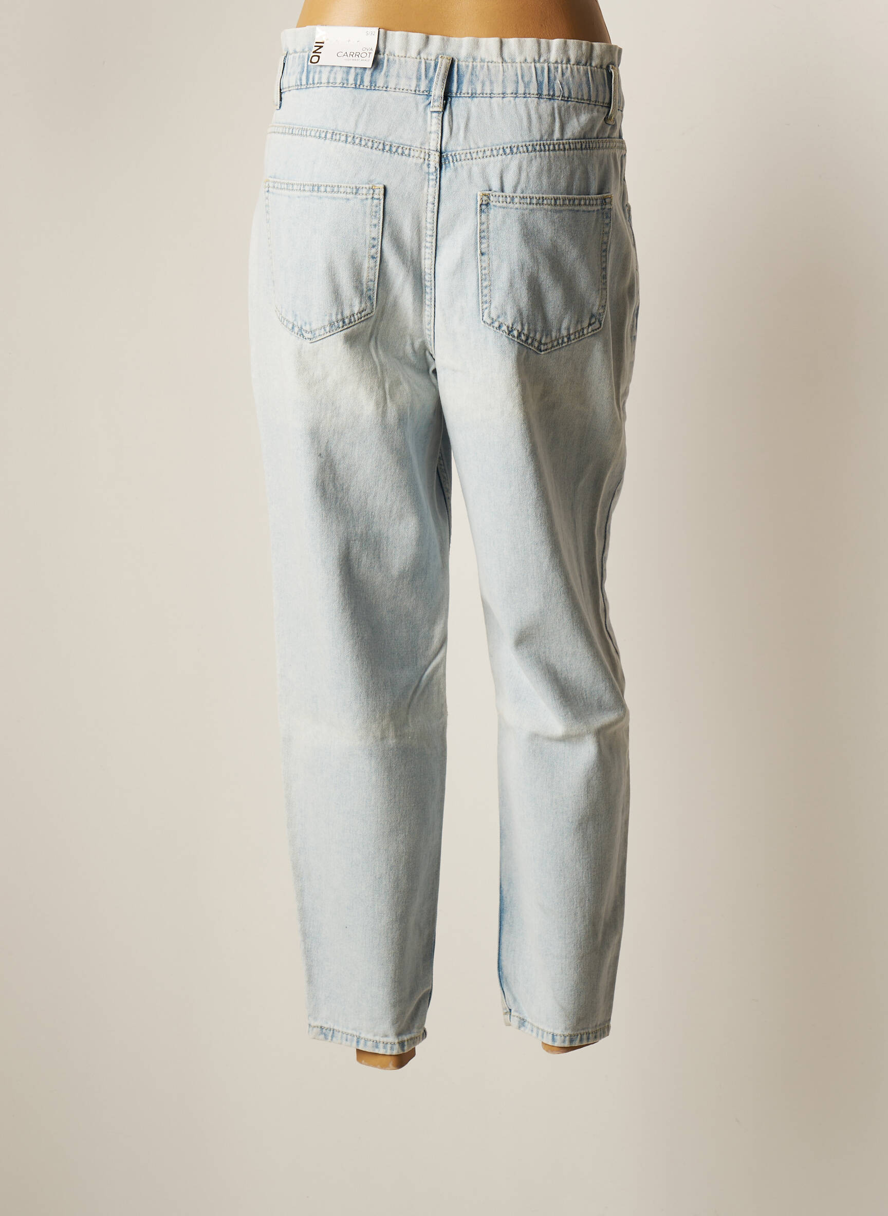 Only Jean Mom Femme couleur bleu