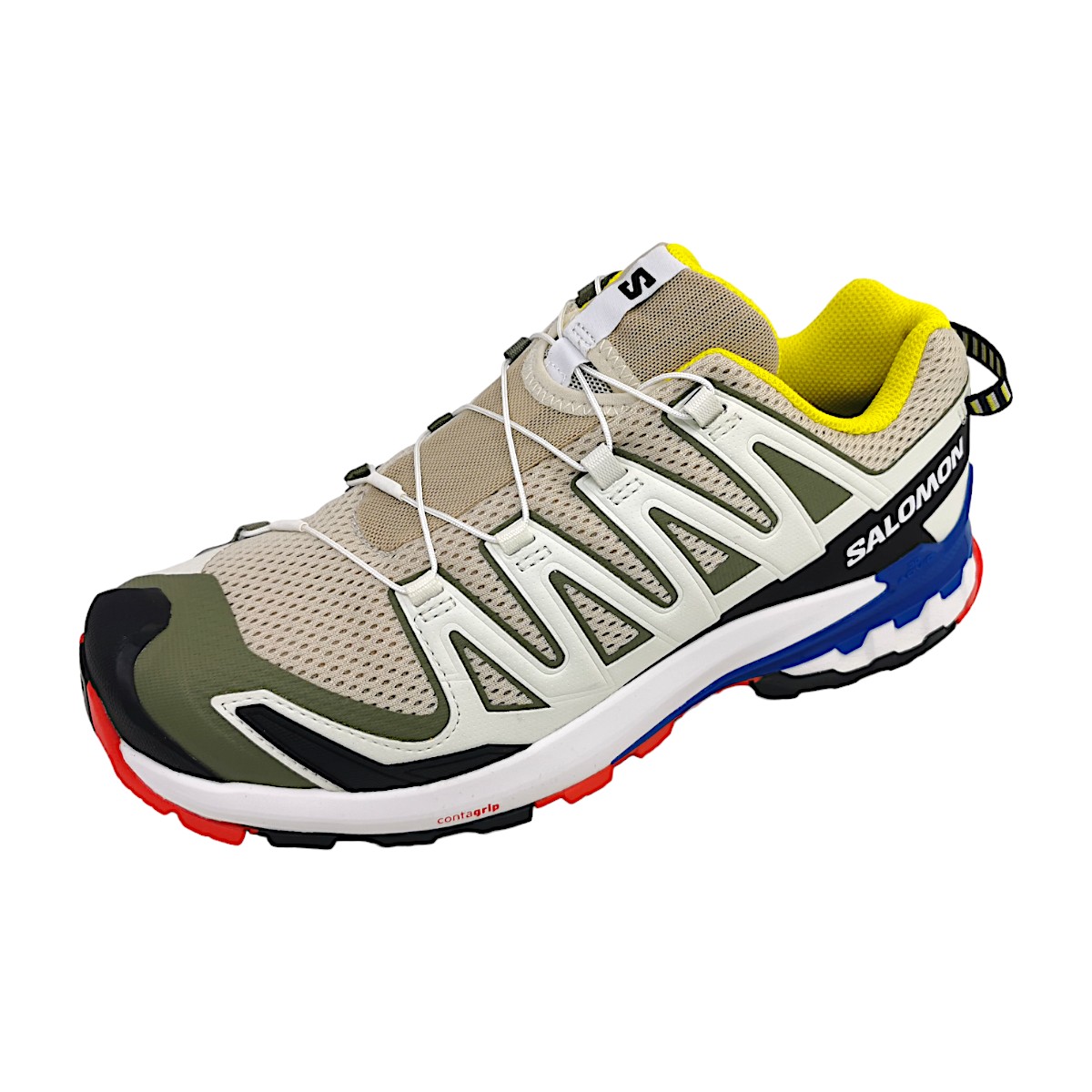 Salomon XA PRO 3D V9 L471188028 Weiß Rainy Day/ White/ Blue
