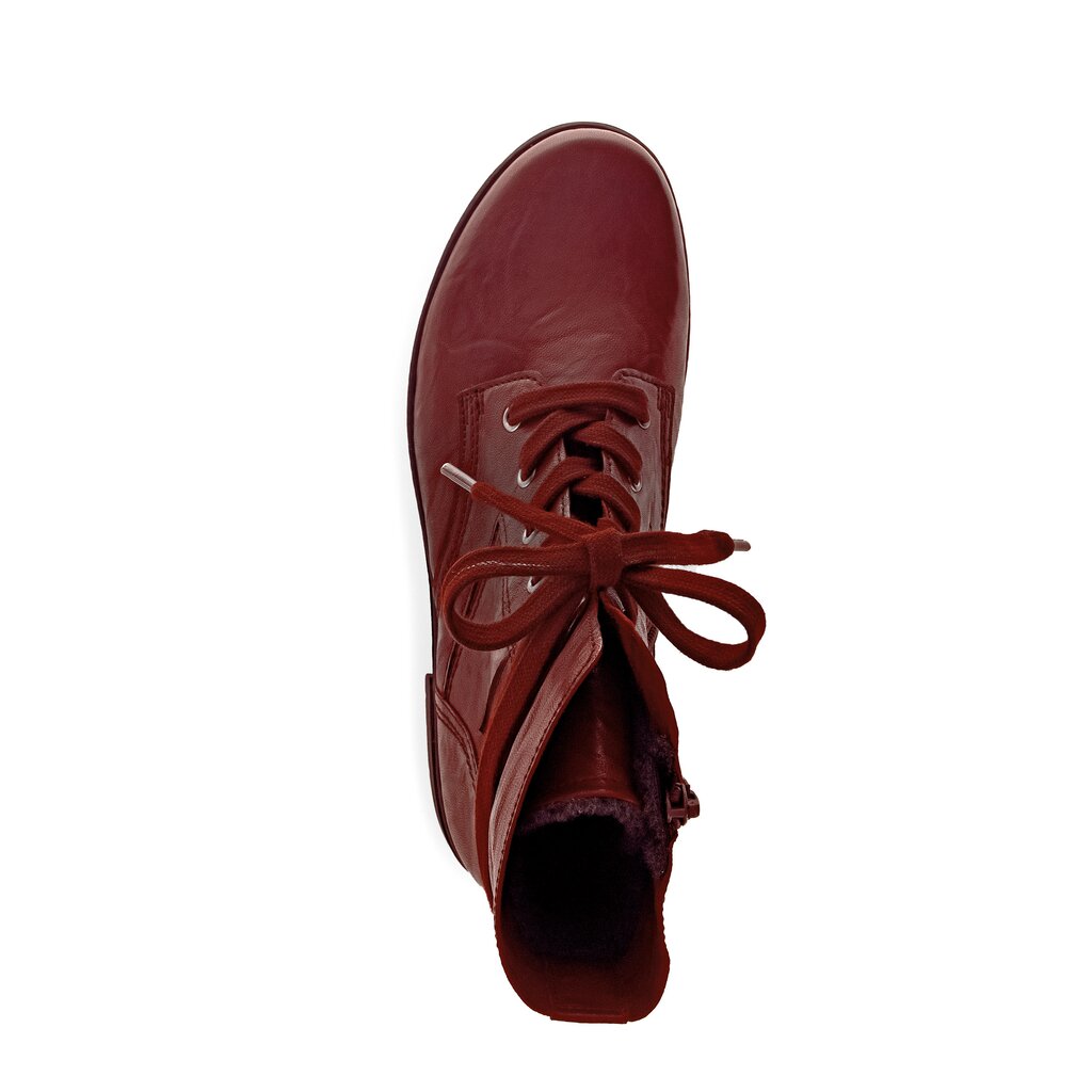 Gabor fashion Schnürstiefelette rot