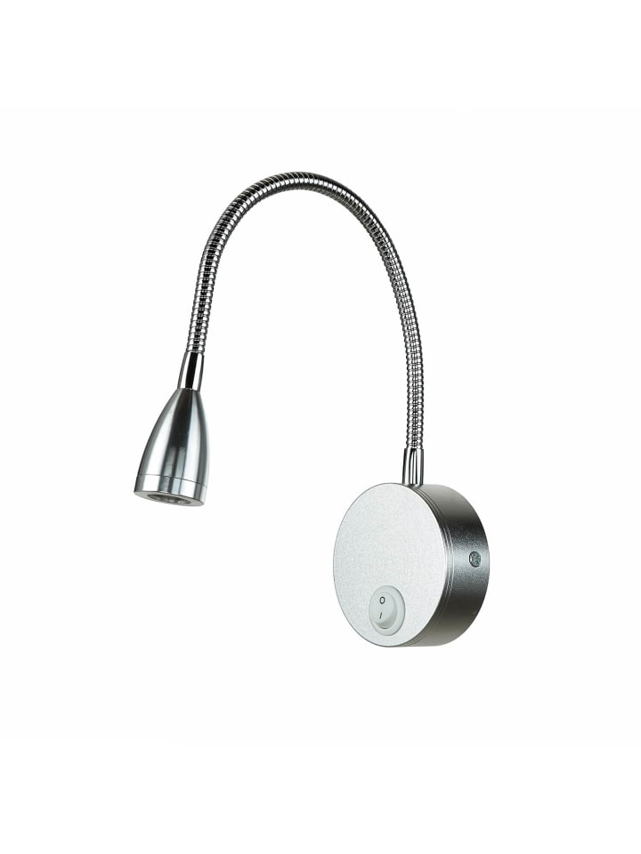 Licht-Erlebnisse Wandlampe EEK G in Silber günstig kaufen onesize