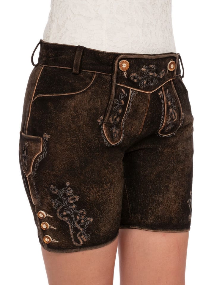 MADDOX Lederhose ZELLERSEE in braun günstig kaufen