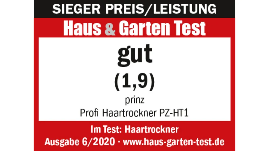PRINZ Haartrockner Profi PZ-HT1