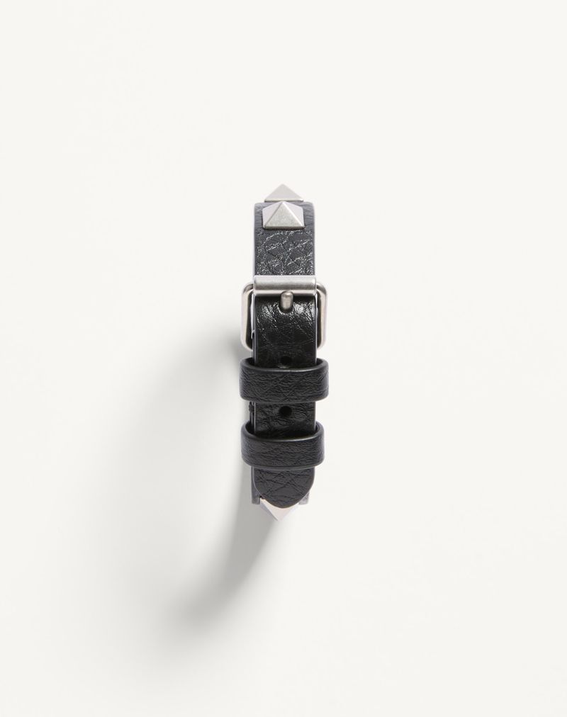 Pulseira de couro Rockstud