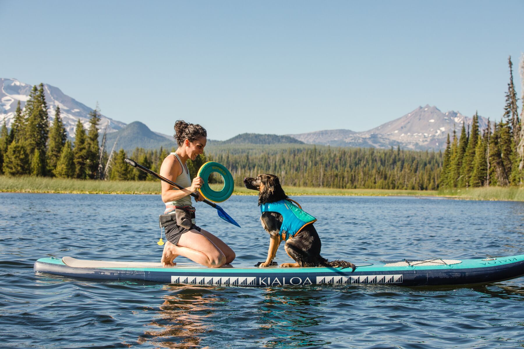 Ruffwear Wasserspielzeug Ruffwear Hydro Plane™ Spielzeug L blau/ türkis