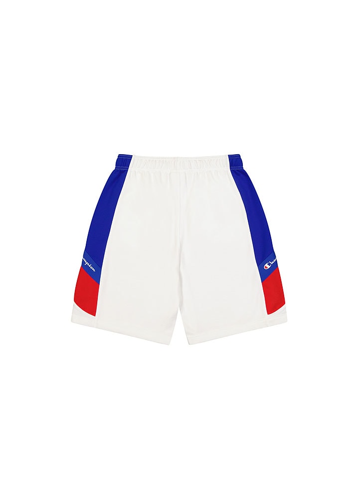 Champion Shorts in Weiß/ Dunkelblau/ Rot günstig kaufen