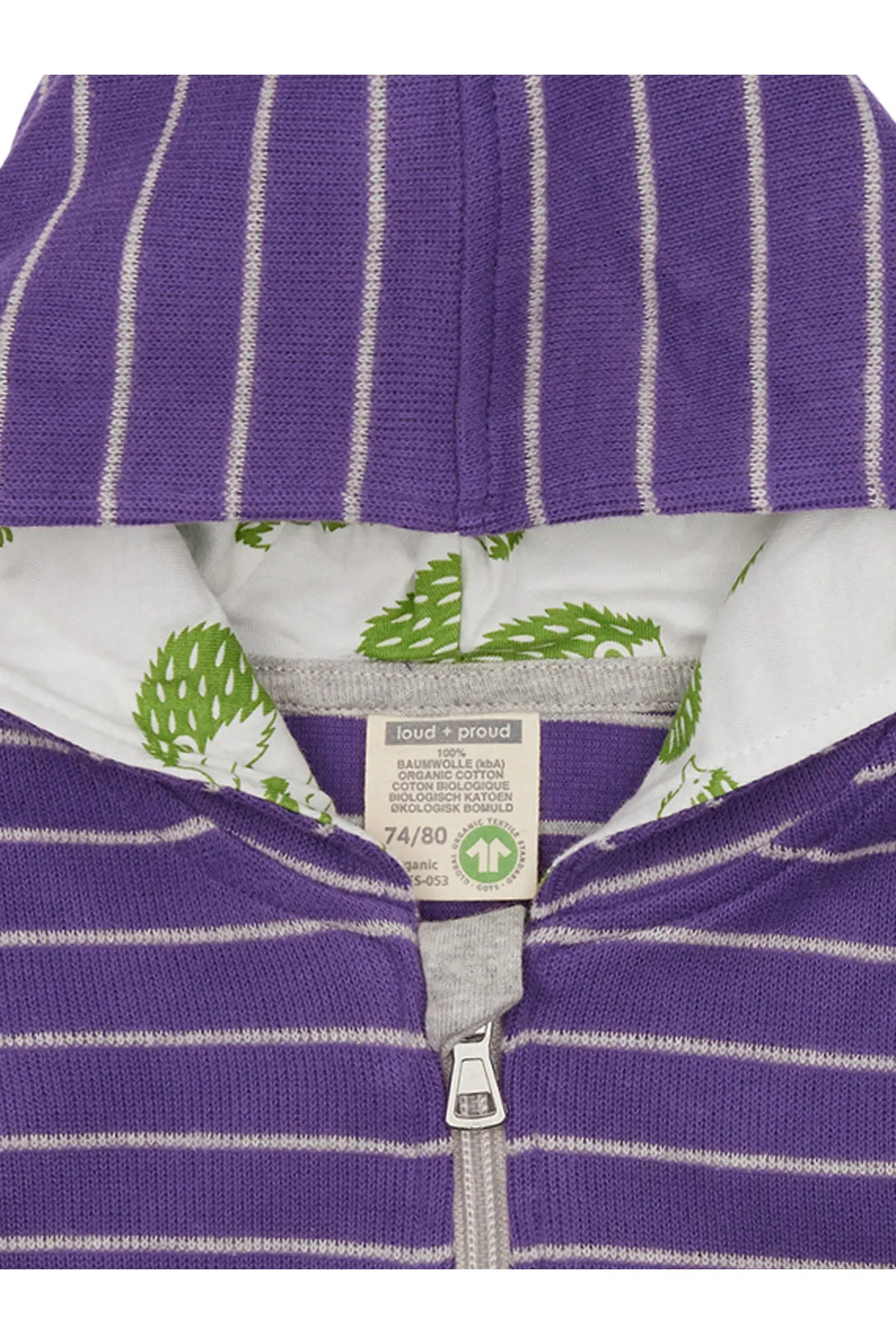 loud + proud  Strickweste - Lila - Regular Fit