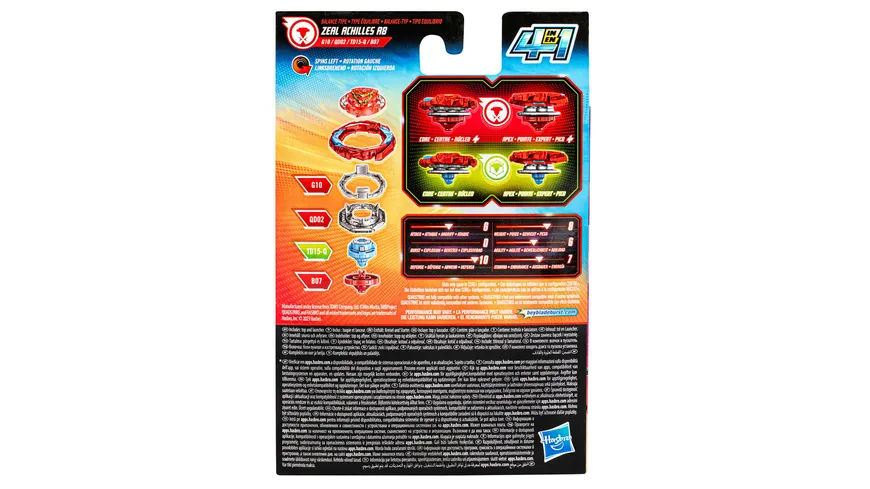 Hasbro - Beyblade Burst QuadStrike Starter Pack, 1 Stück, sortiert
