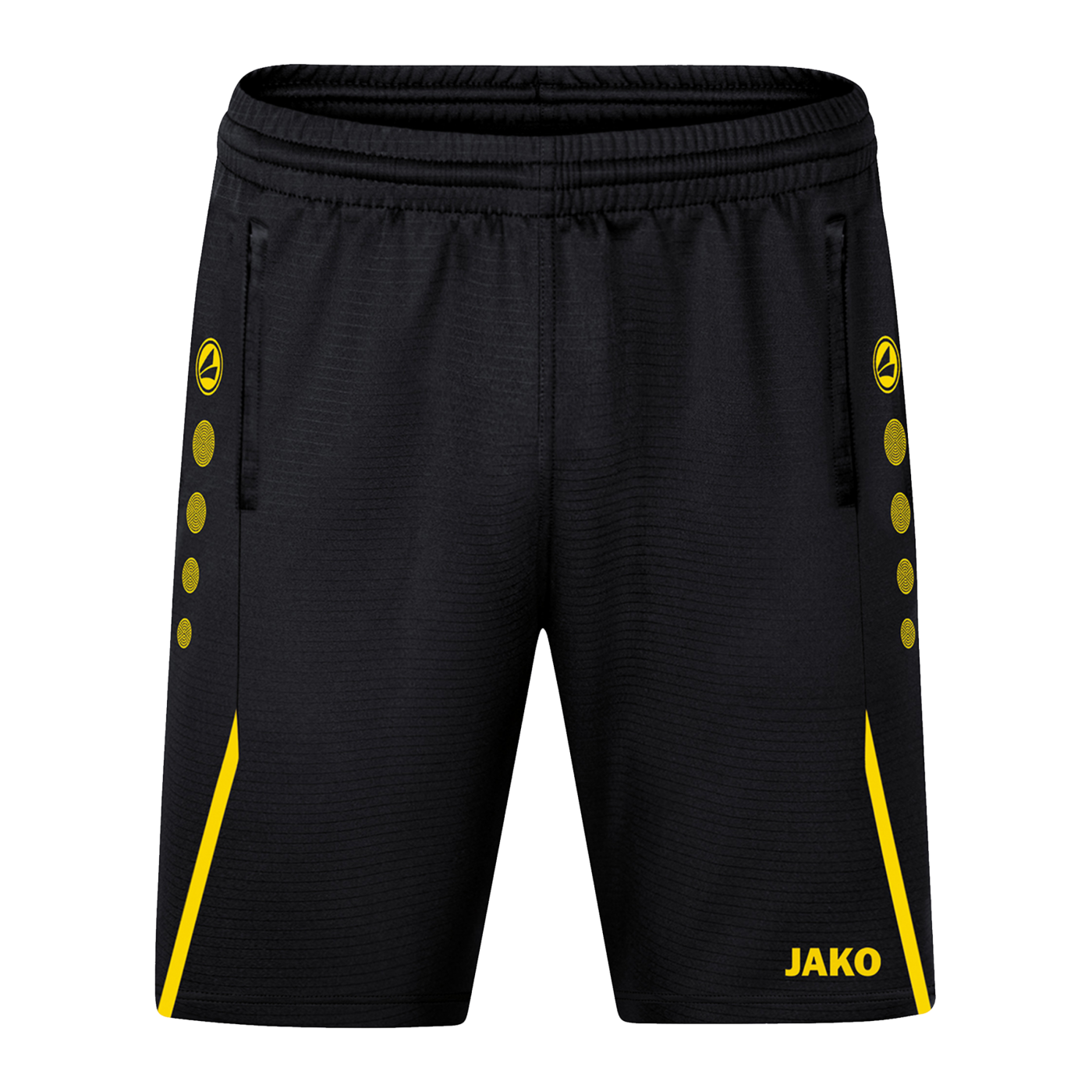 JAKO Challenge Trainingsshort Schwarz Gelb F803