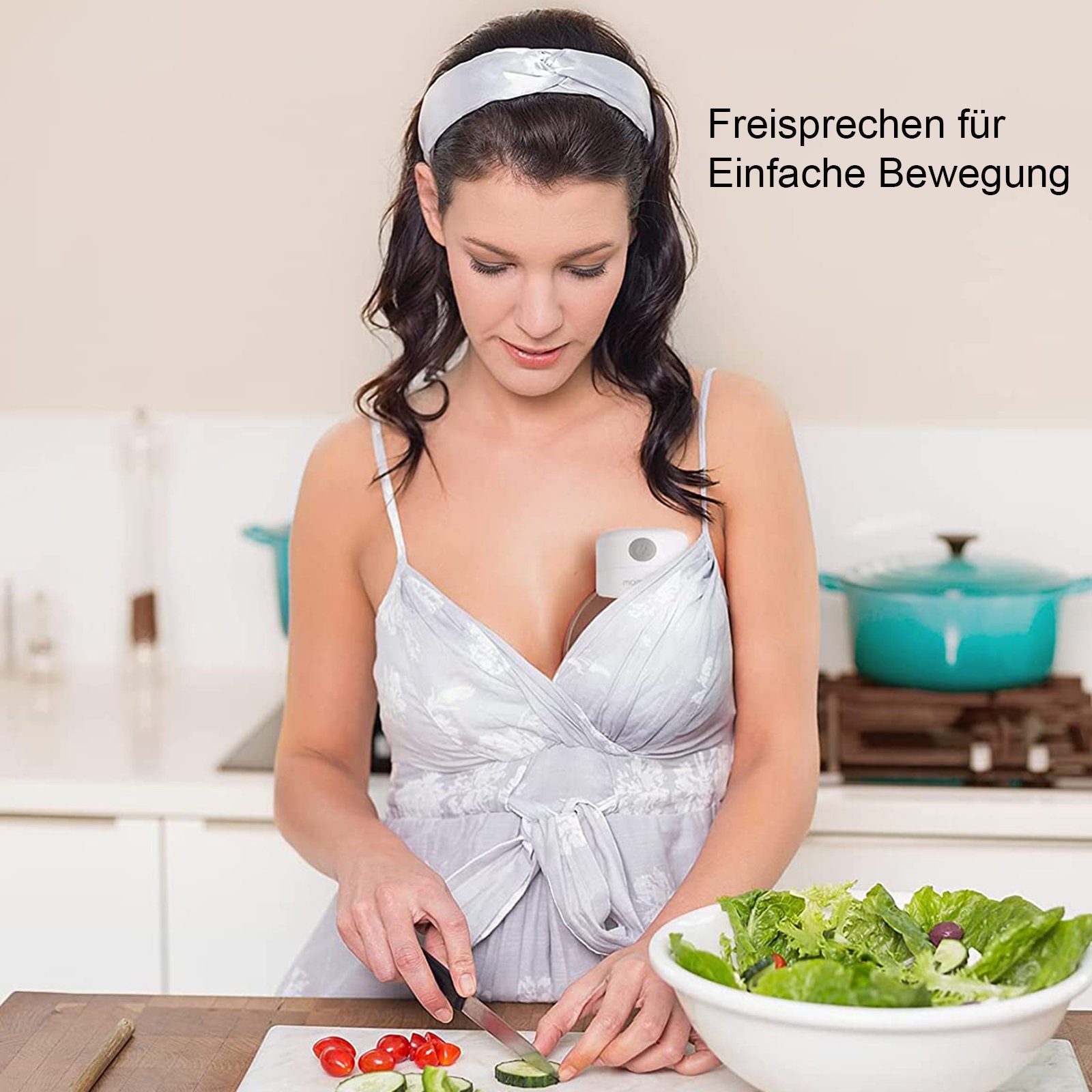 iceagle Elektrische Milchpumpe Milchpumpe Elektrisch S12 Freihändige Geräuscharm 2 Modi 24-mm-Flansch, Fassungsvermögen von 180 ml