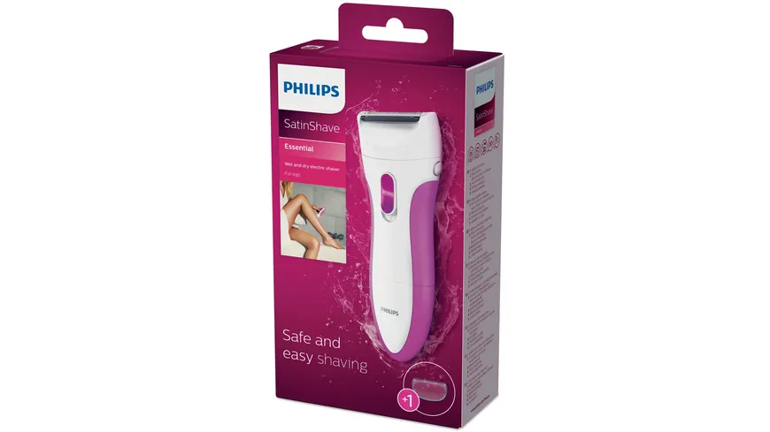 PHILIPS Damenrasierer SatinShave Essential HP6341/00