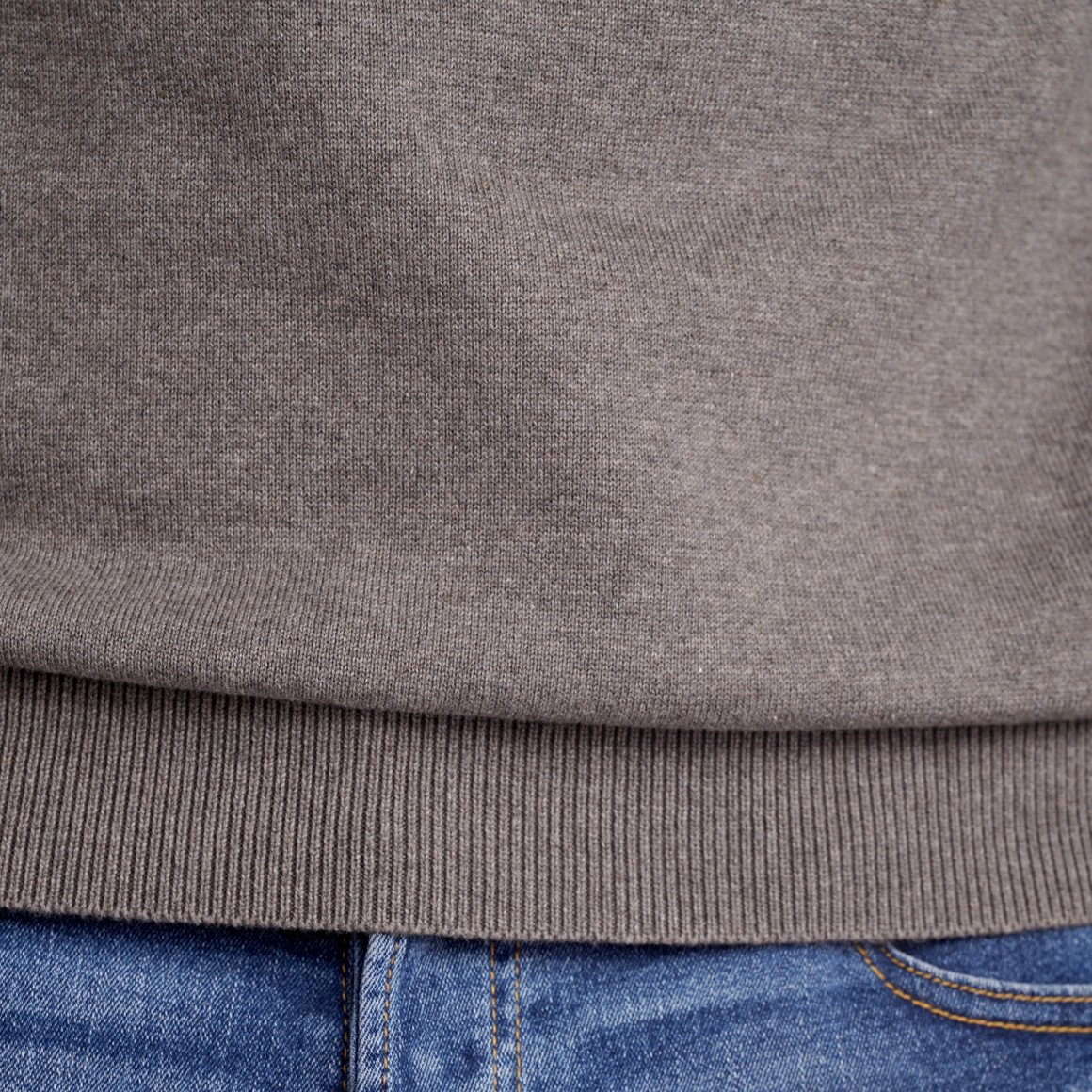 Herren Feinstrickpullover mit Rundhals