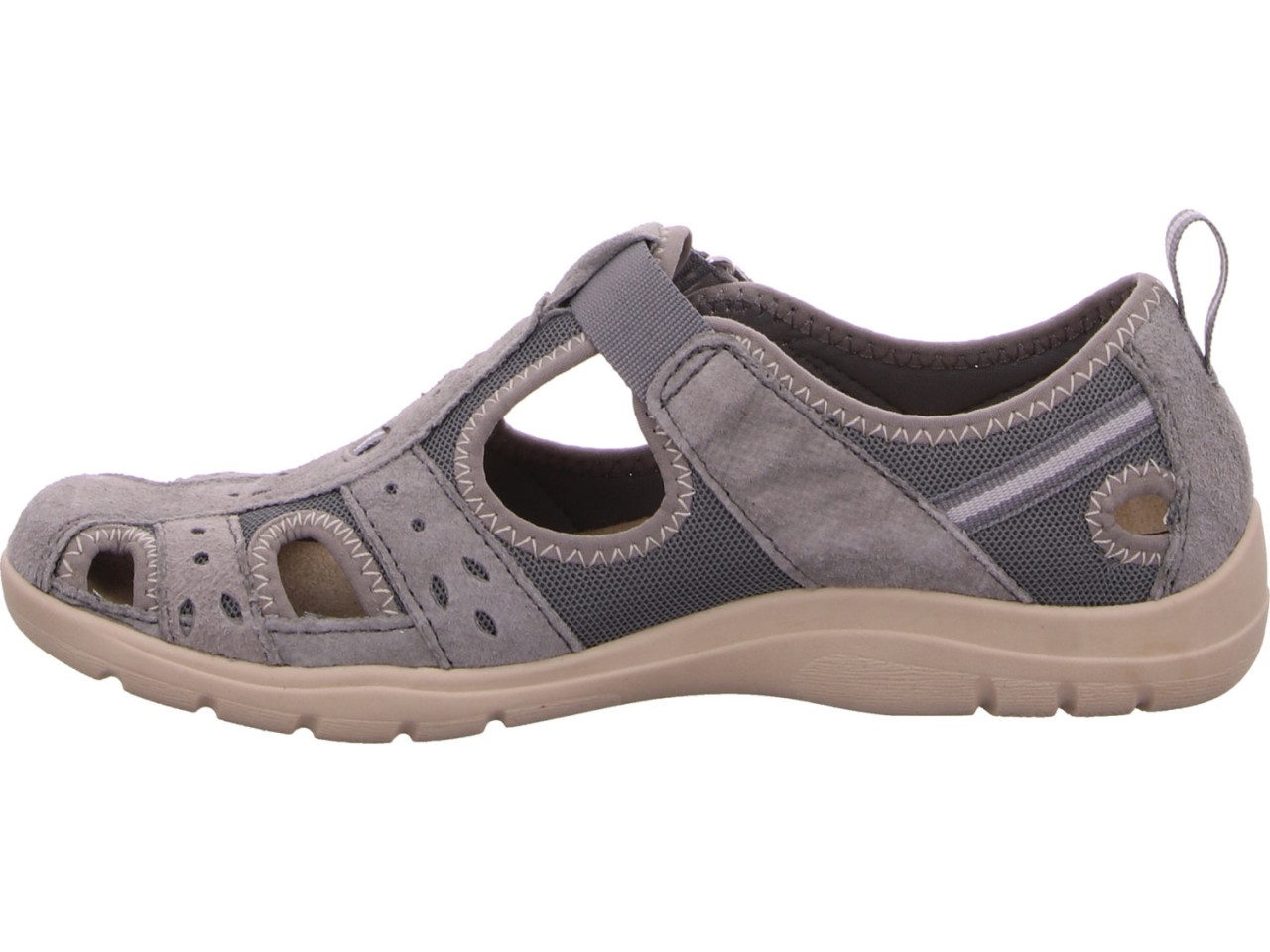 DIVERSE Sportliche Slipper grau CLEVELAND