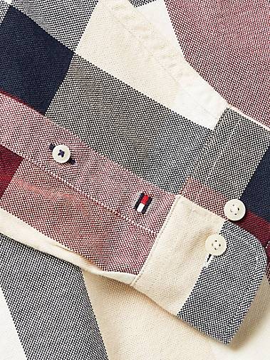TOMMY HILFIGER Herren Hemd PLACED GLOBAL STP CHK SHIRT