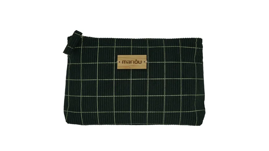 Soapland Manoù Schminktasche dunkelgrün