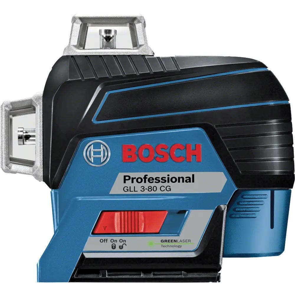 Kit de nível a laser multilinhas BOSCH 12V 3 x 360°, verde 06159940R1