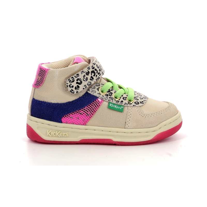 Sneakers hautes synthetique Kickalien