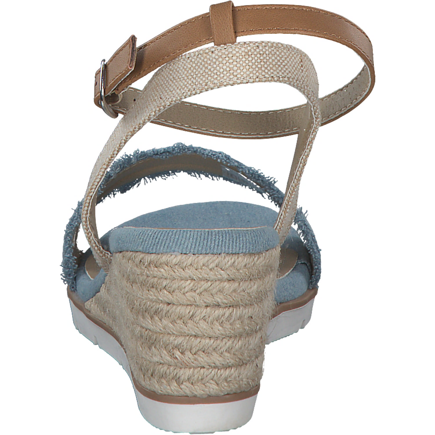 Tom Tailor 5390040017, Plateau-Sandaletten, Damen, sky