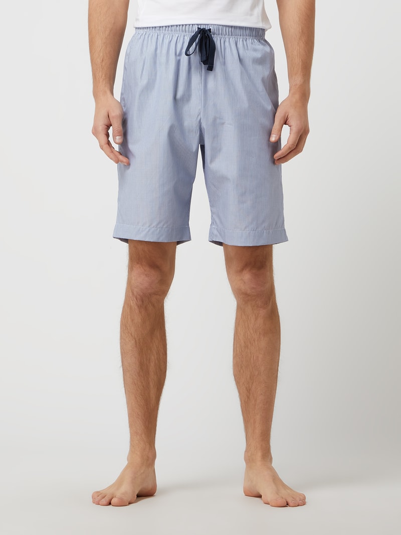 Pyjama-Hose aus Baumwolle in blau