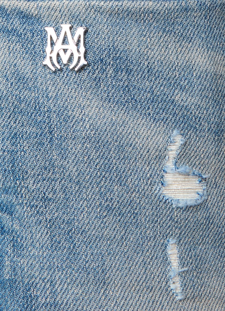 AMIRI Slim fit jeans med lett vask