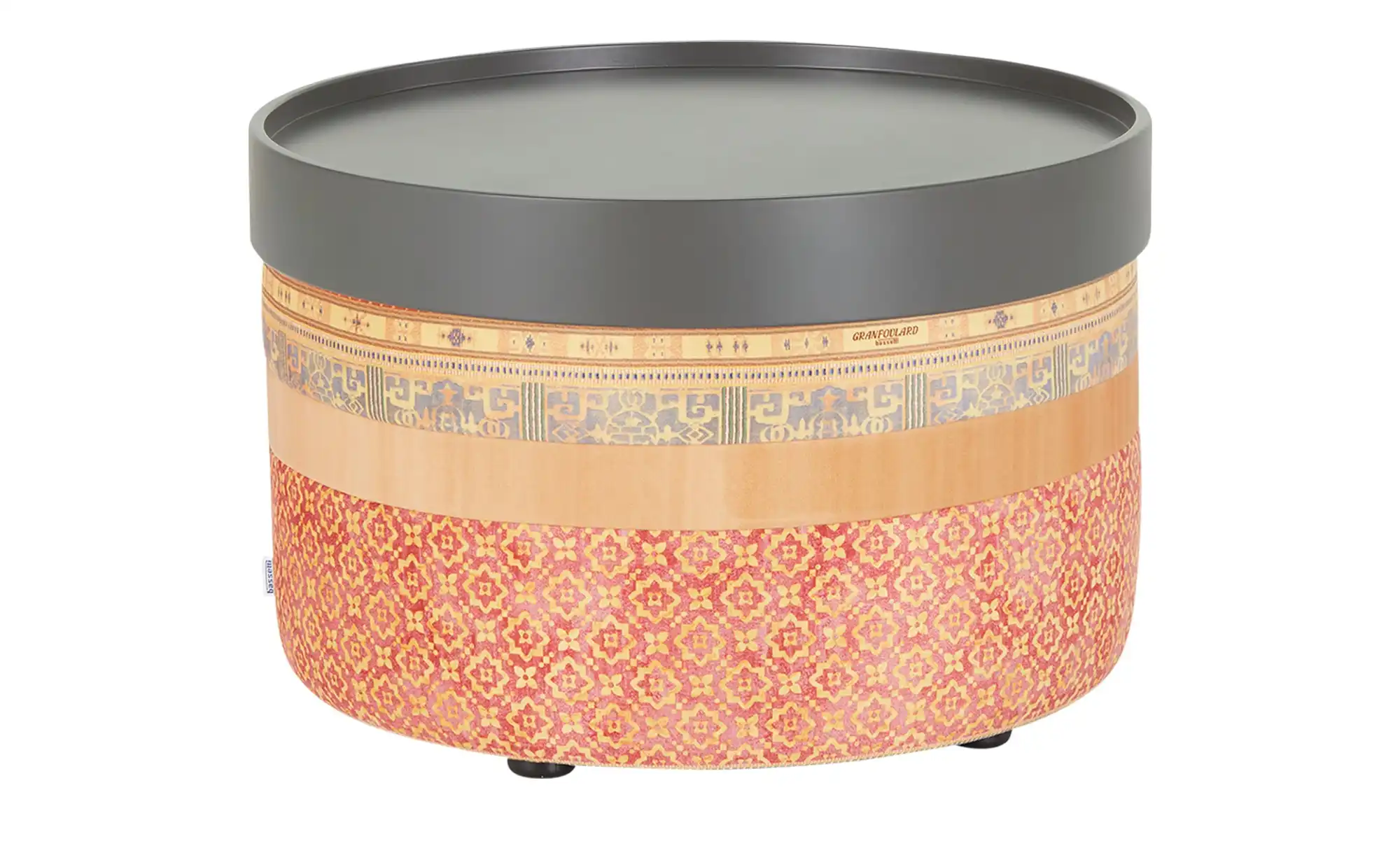 bassetti by SCHRÖNO Pouf aus Velours Tino