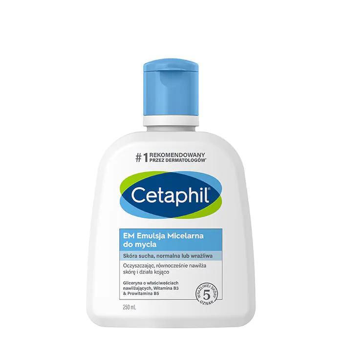 Cetaphil EM micelinė valomoji emulsija, 250 ml
