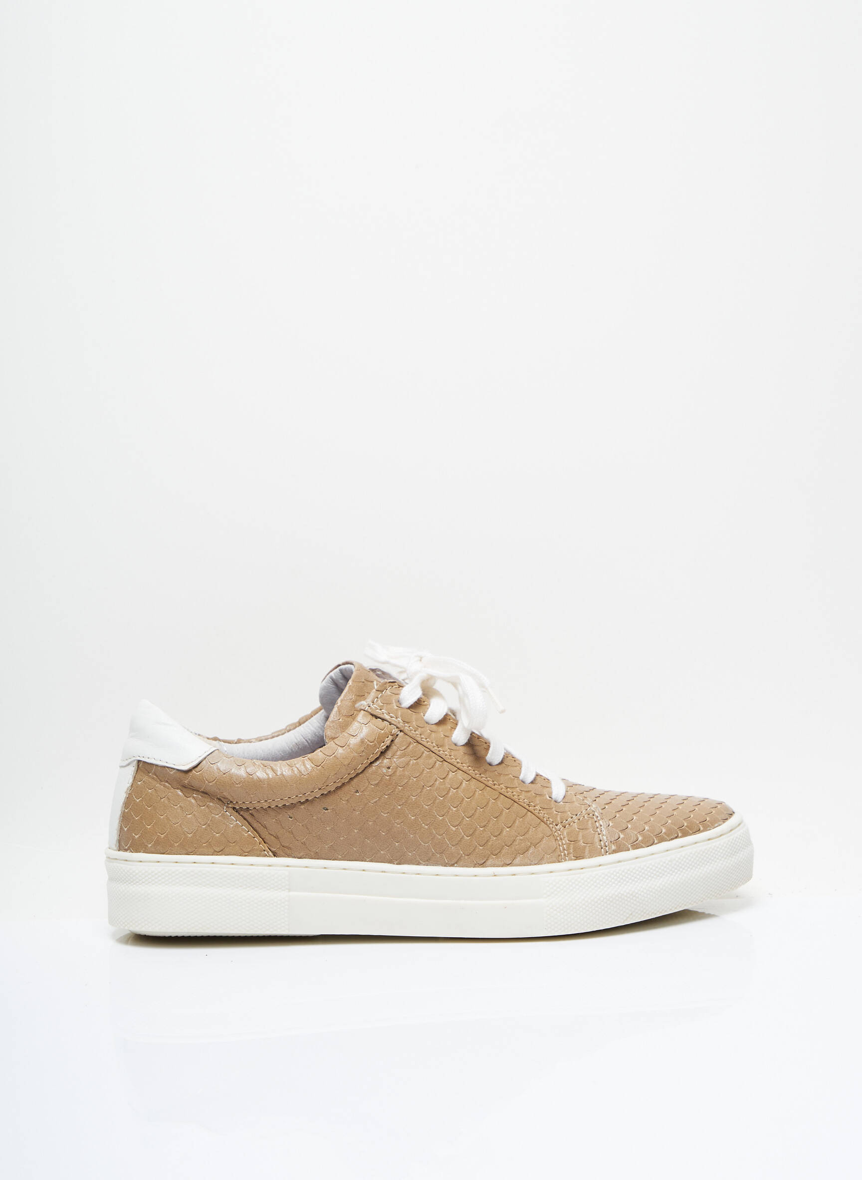 Kickers Baskets Femme couleur beige