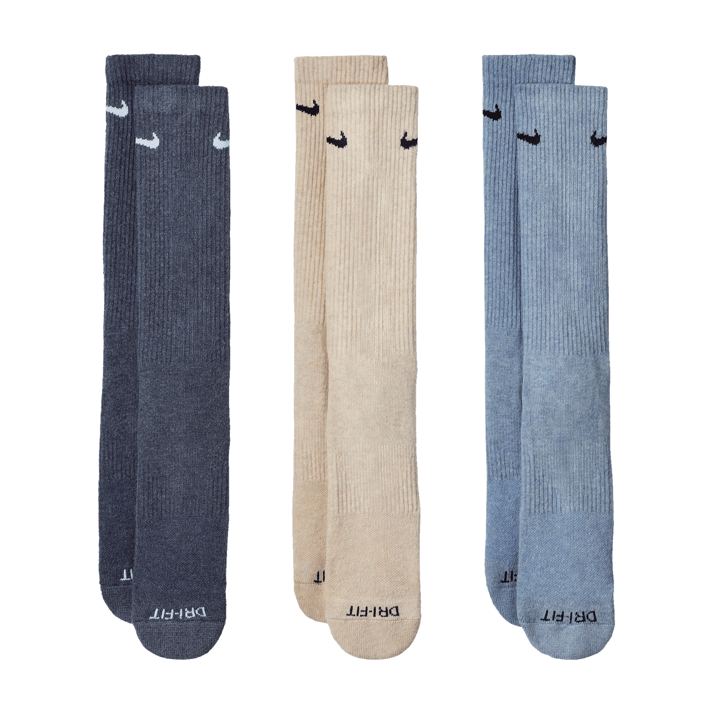 Nike Everyday Plus Cush Crew Socken Schwarz F901