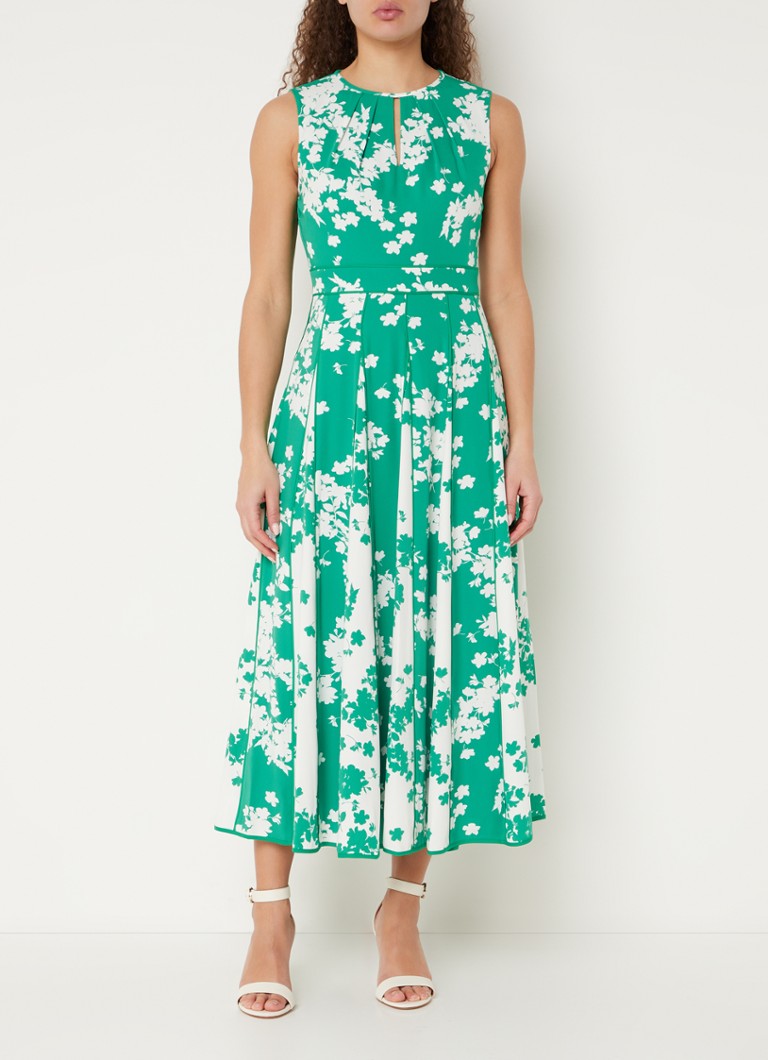 Abito midi con stampa floreale Angelica di Hobbs