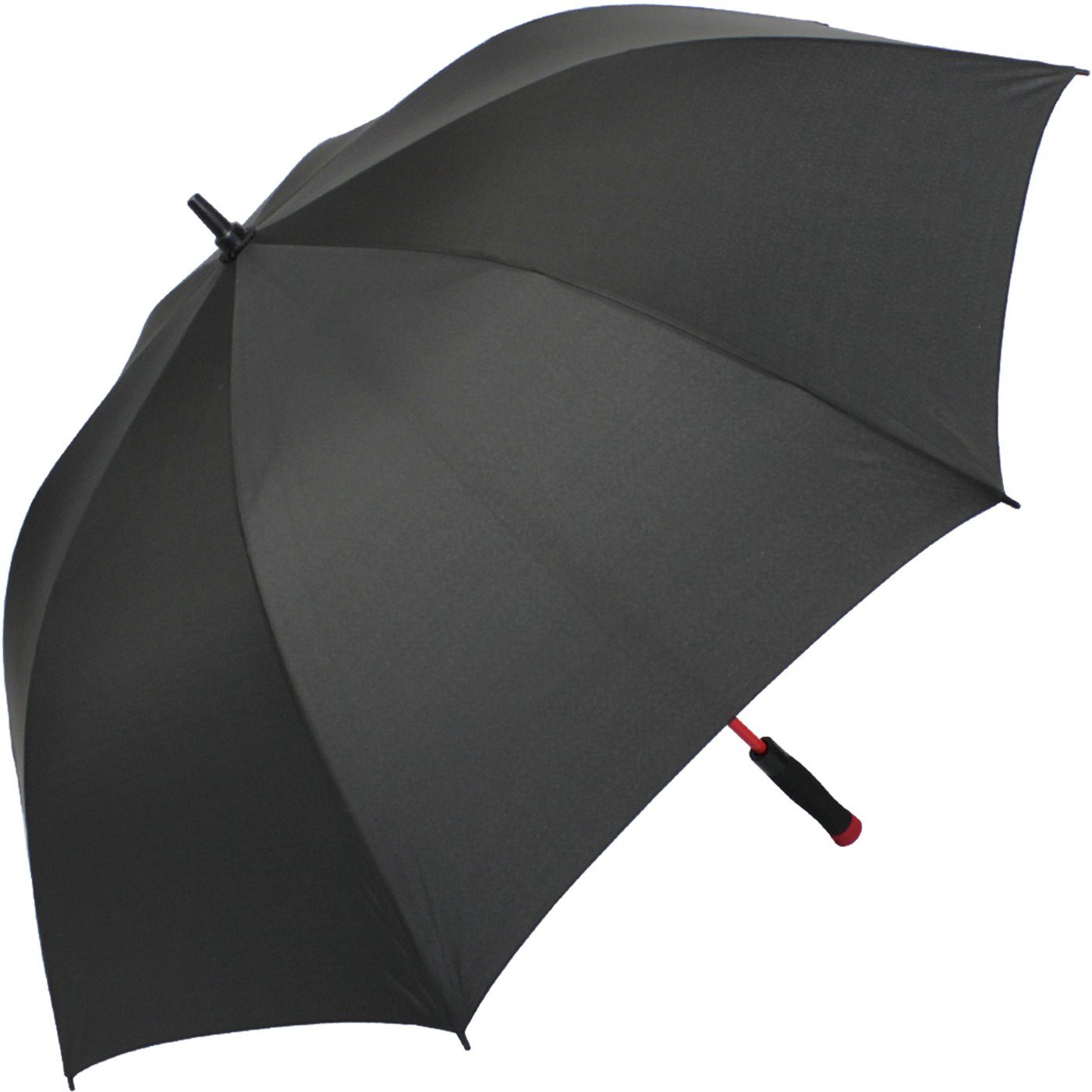 iX-brella Langregenschirm XXL Golf Fiberglas Automatik mit farbigem Gestell, einzigartig