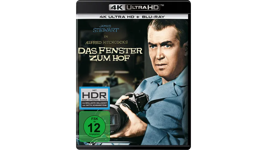 Alfred Hitchcock Collection - Das Fenster zum Hof  (+ Blu-ray 2D)