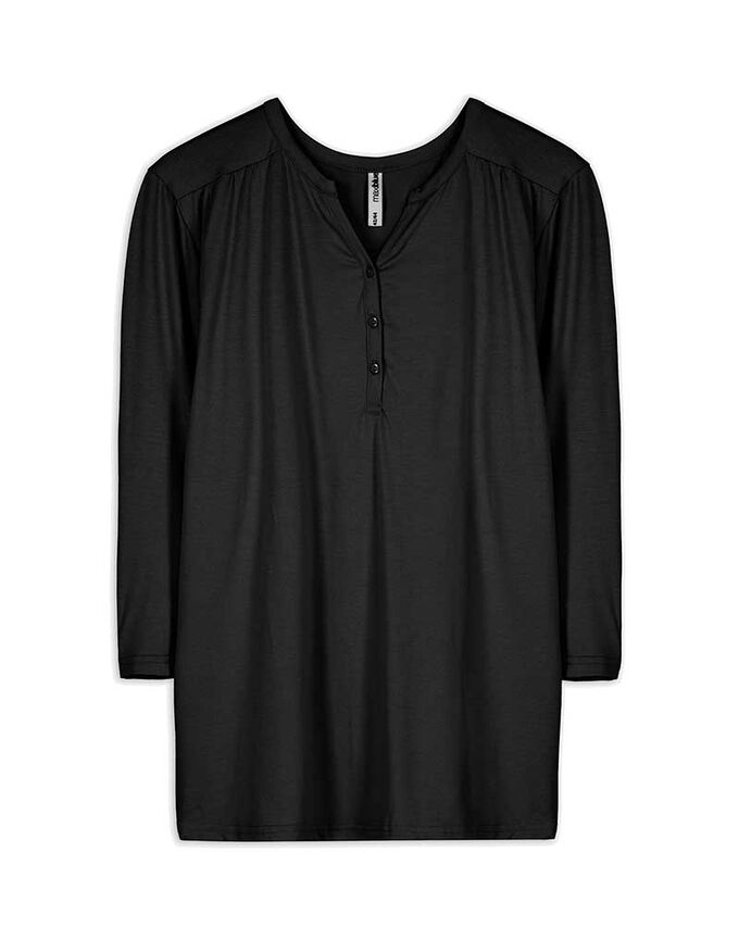 Langarmshirt - Viskose-Anteil