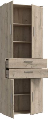 FORTE Aktenschrank Mindi Mehrzweckschrank, Breite 80,5 cm