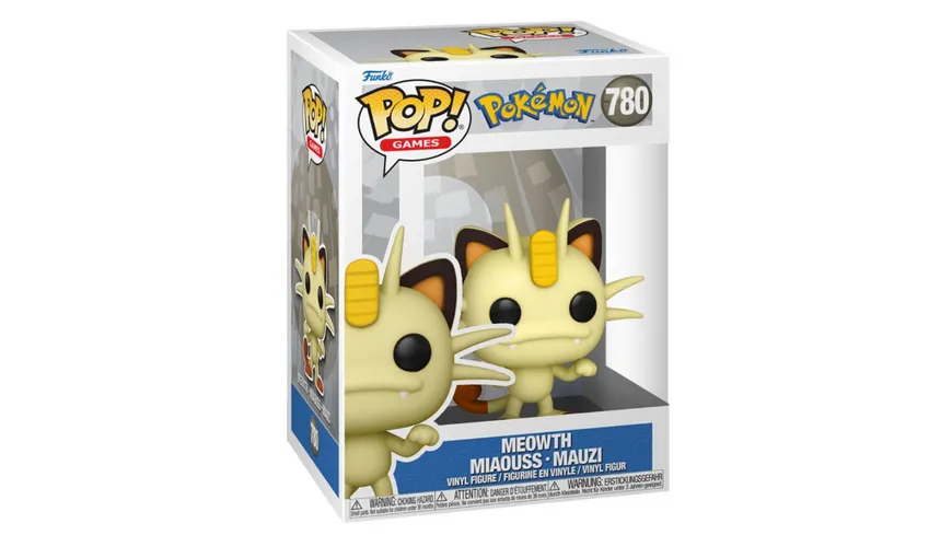 Funko - POP! - Pokemon - Meowth Miaouss - Mauzi Vinyl