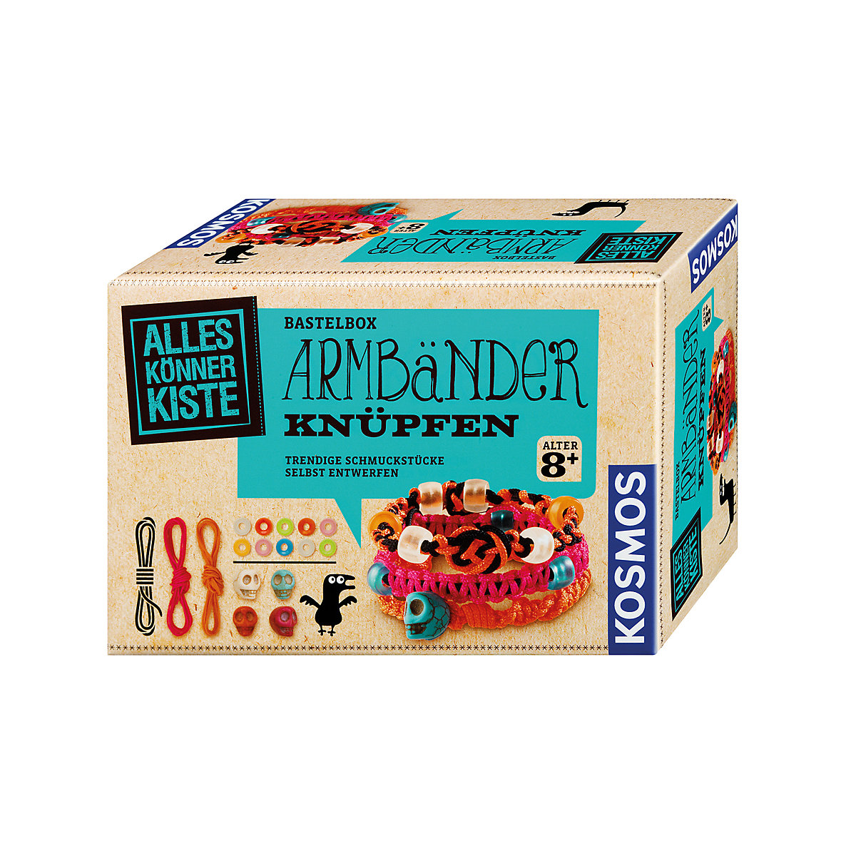 Bastelbox Armbänder knüpfen