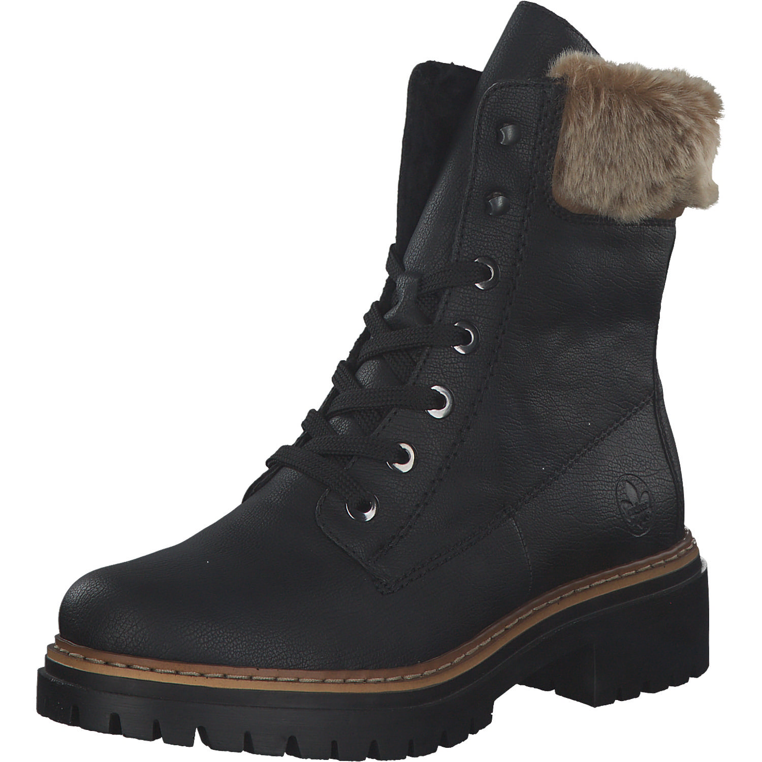 Rieker 72630, Stiefeletten, Damen, Schwarz