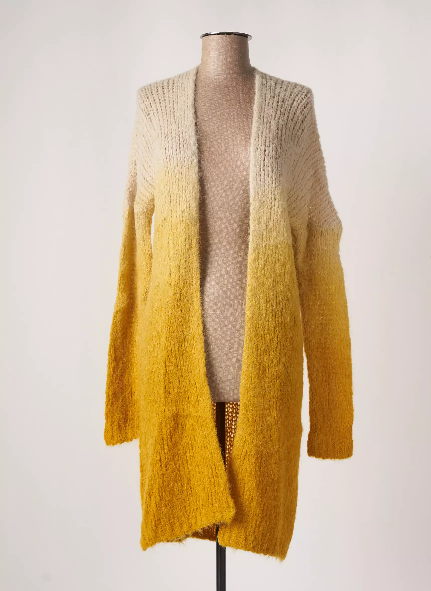 Stella Forest Cardigans Femme couleur jaune