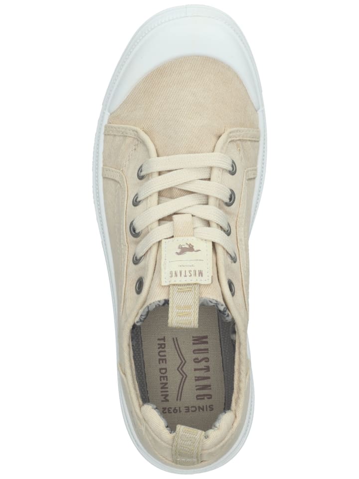 Mustang Halbschuhe in Ivory günstig kaufen